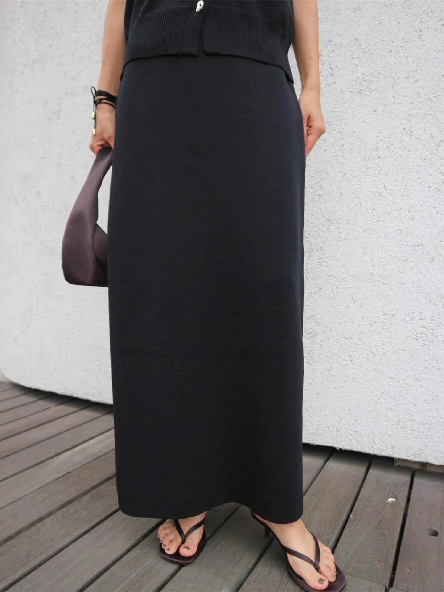 Dry touch Knit Skirt / TRUNC 88（トランクエイティーエイト