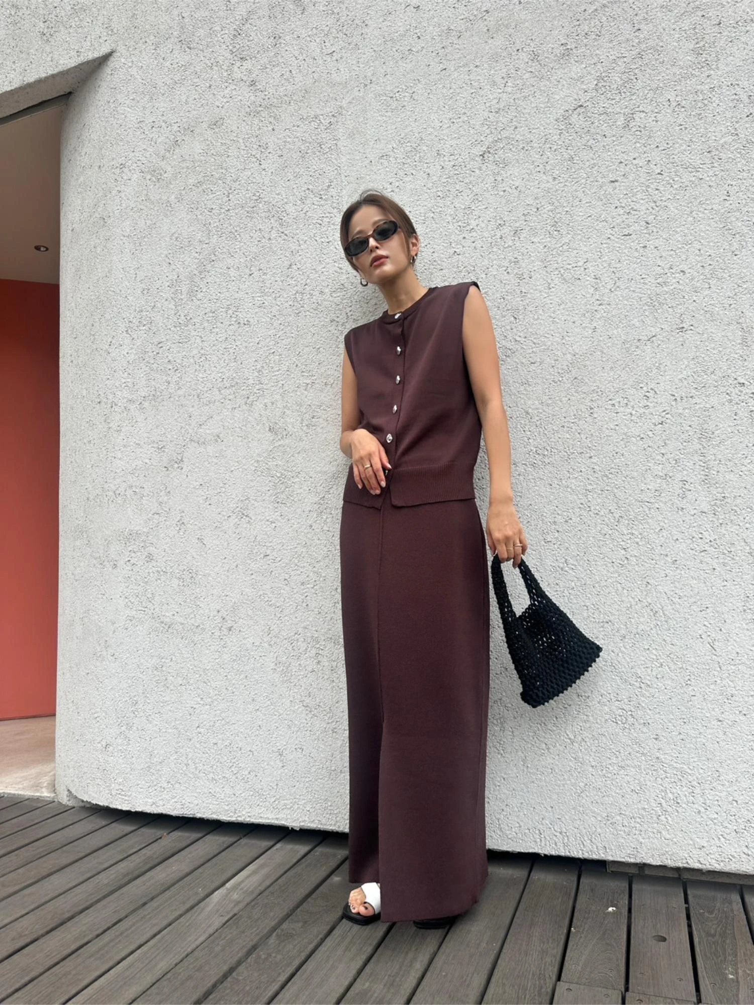 TRUNC88 サイドラインスカート スカート サイドラインロングスカート : ZOZOTOWN Yahoo!店