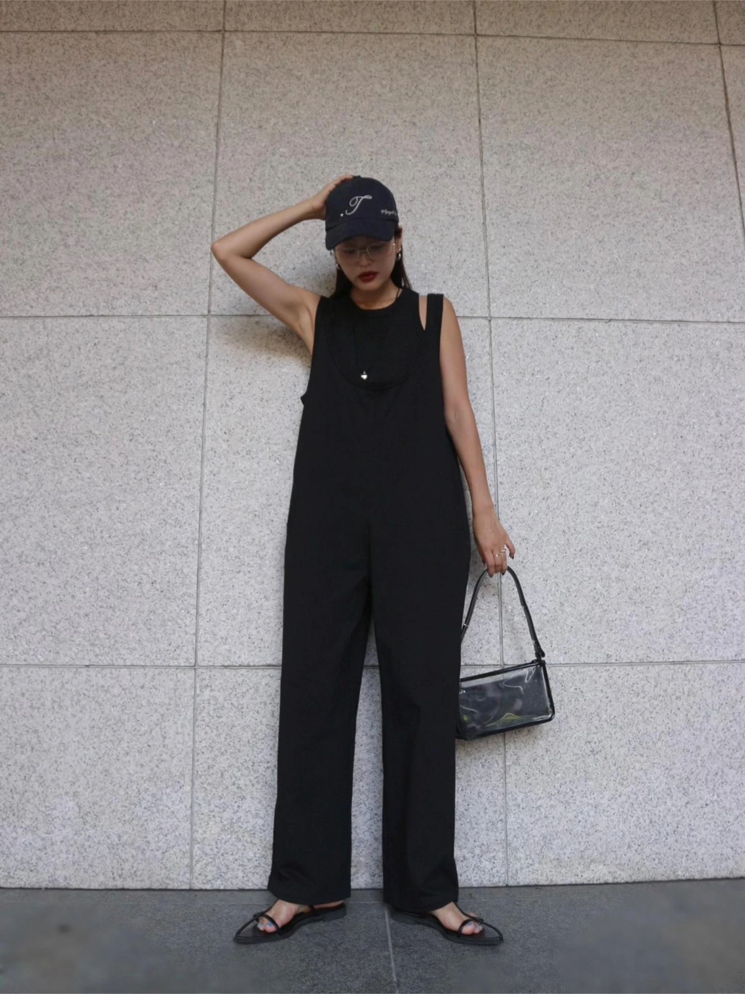 trunc88＊オーバーオール＊サロペット＊セットアップ＊ブラック＊ trunc88＊オーバーオール＊サロペット＊セットアップ＊ブラック