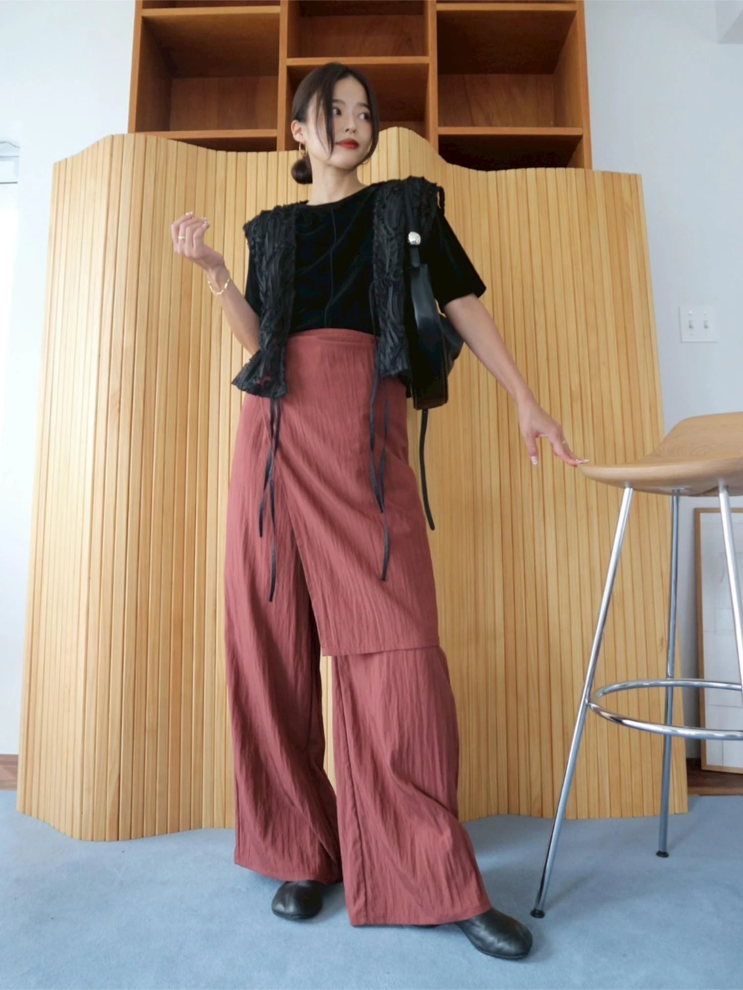 Embroidery Ribbon Vest / TRUNC 88（トランクエイティーエイト）の 