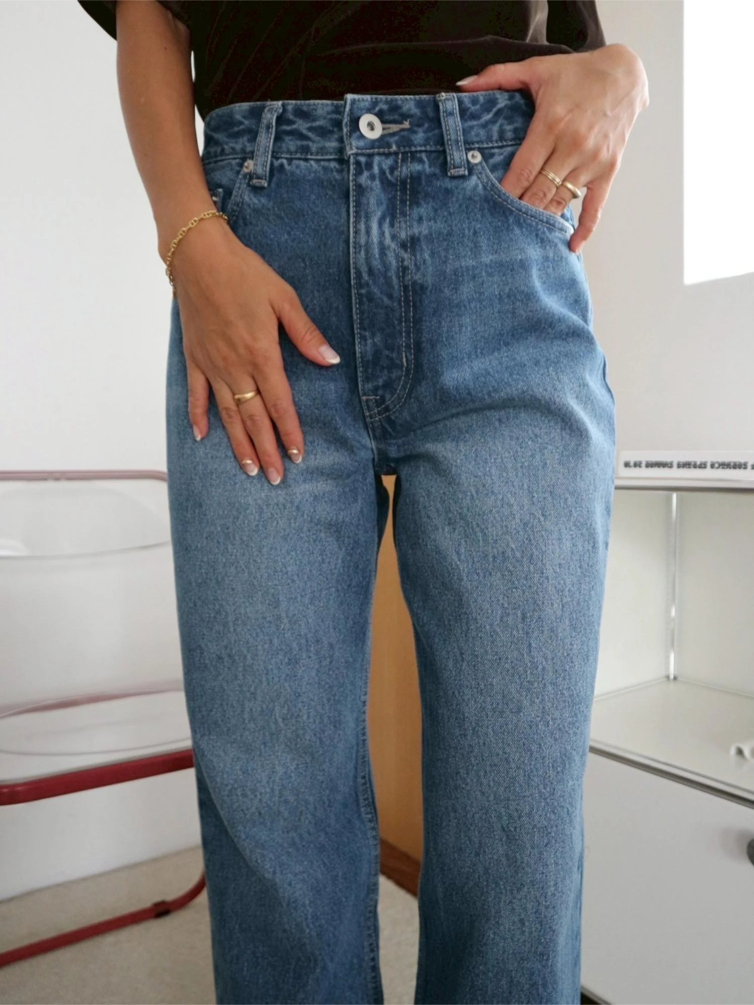trunc88 人気完売デニム Semi Flared Denim / TRUNC 88（トランクエイティーエイト）の
