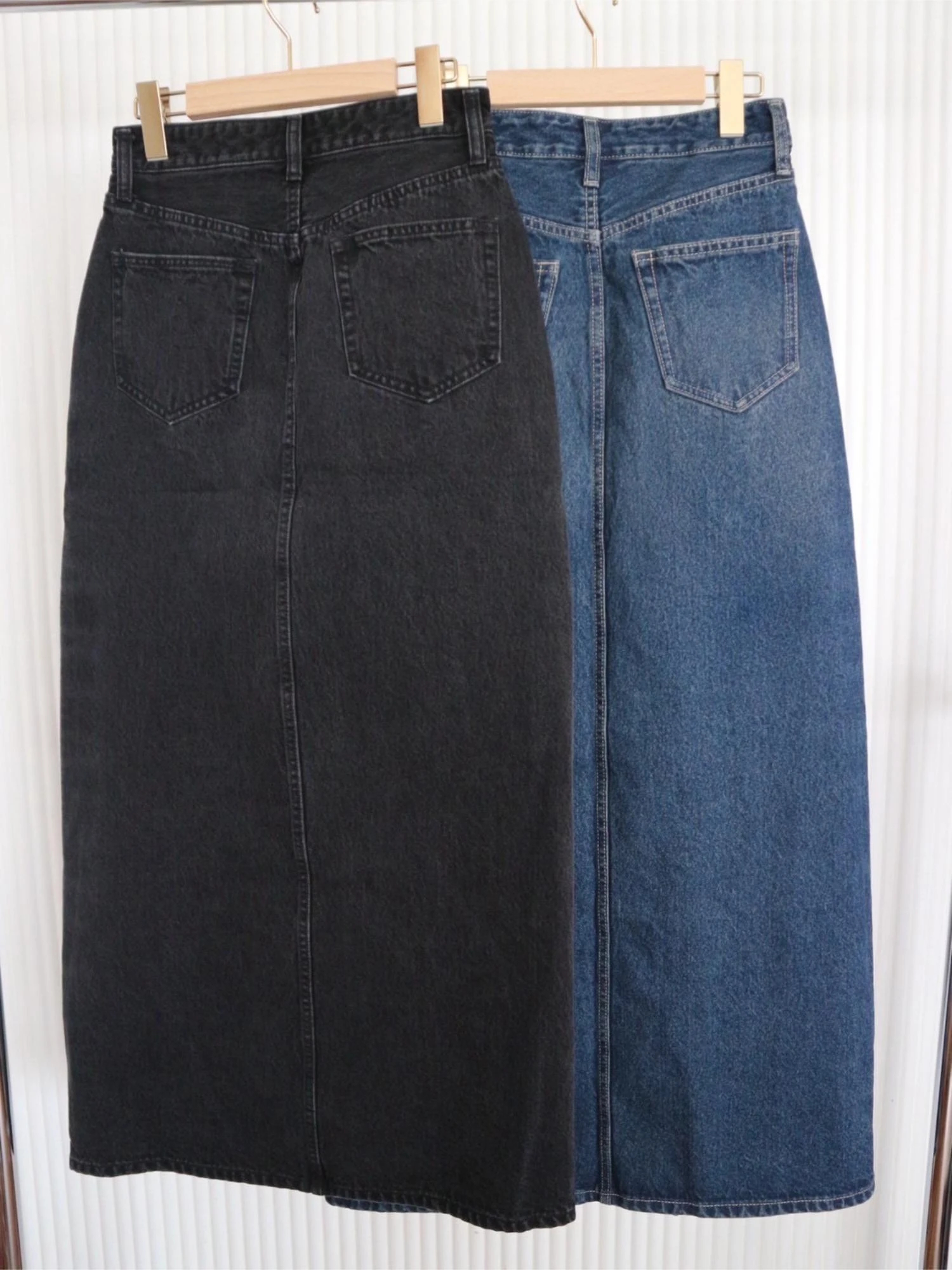 Cross Waist Denim Skirt / TRUNC 88（トランクエイティーエイト）の