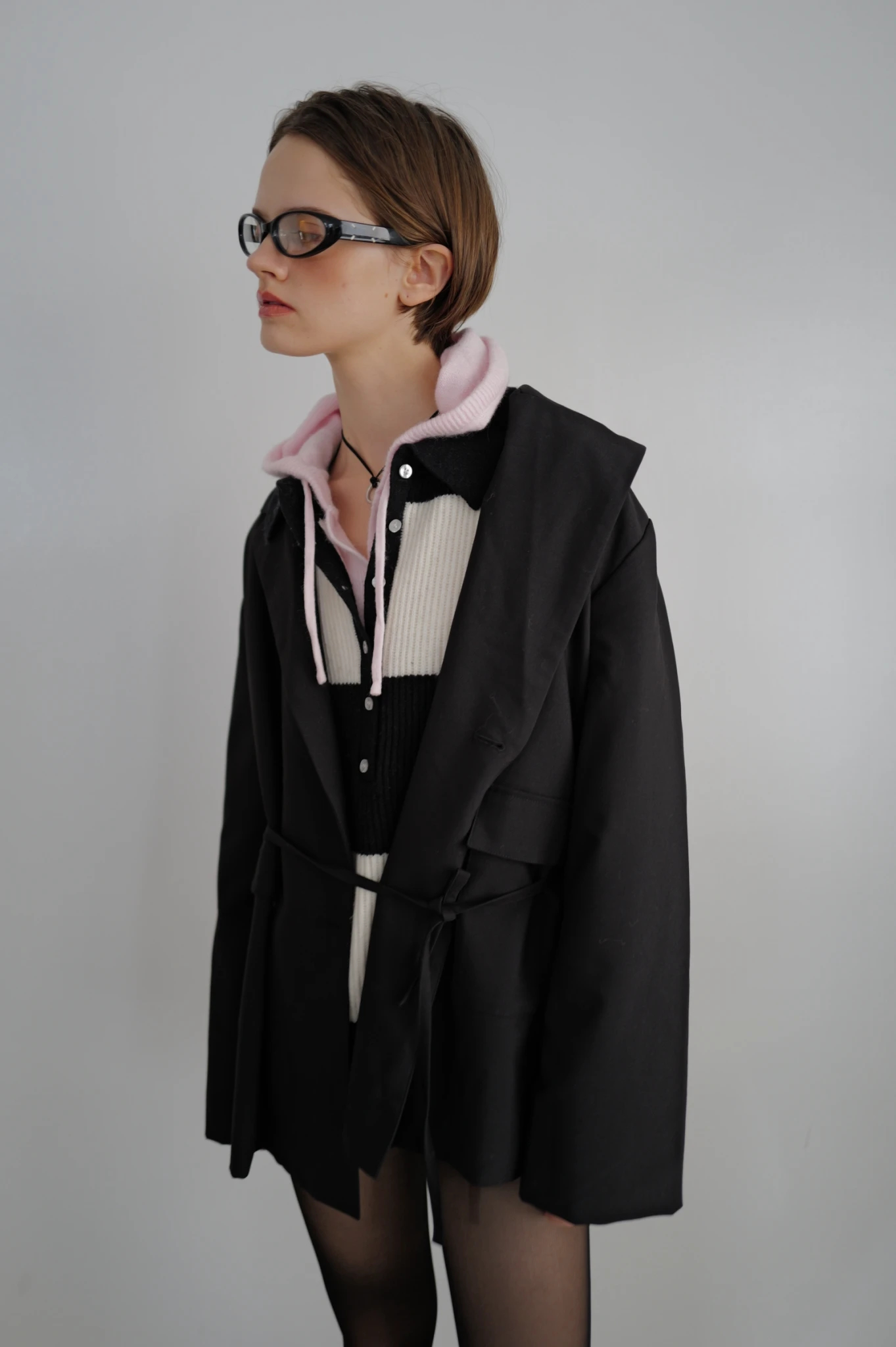 Back Slit Ribbon Jacket / TRUNC 88（トランクエイティーエイト）の