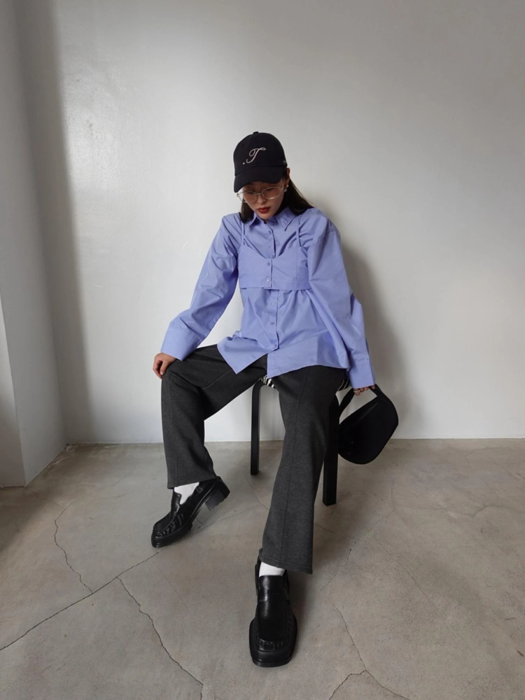 TRUNC 88(トランクエイティーエイト) |2way Bustier Shirt