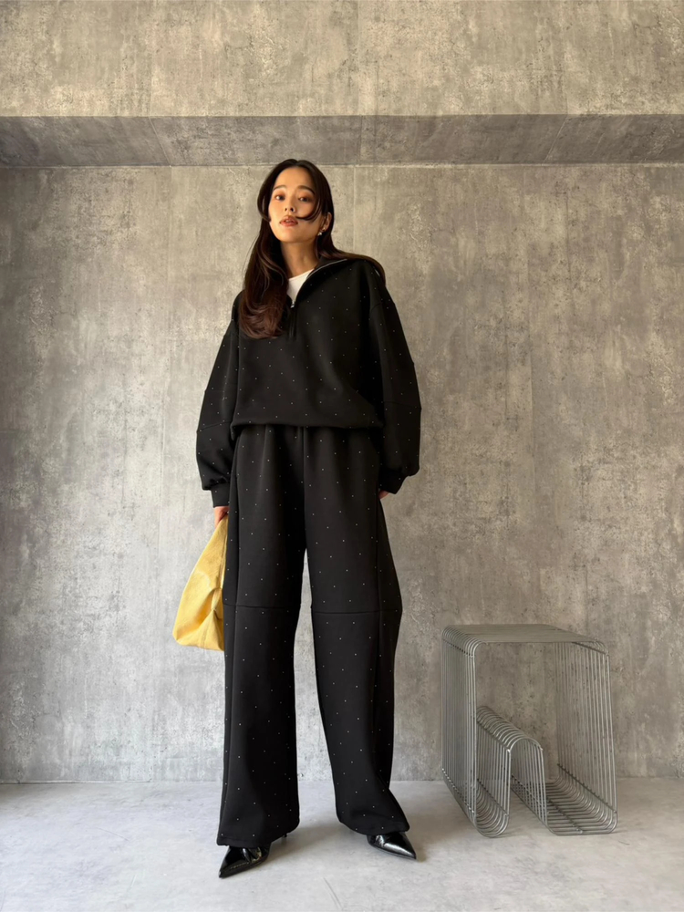 TRUNC 88(トランクエイティーエイト) |Half Zip Sweat SET UP