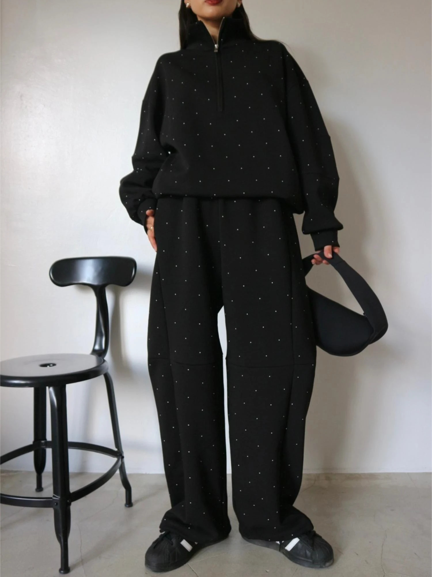 パンツ TRUNC Half Zip Sweat SET UP Half Zip Sweat SET UP / TRUNC 88（トランクエイティーエイト）の