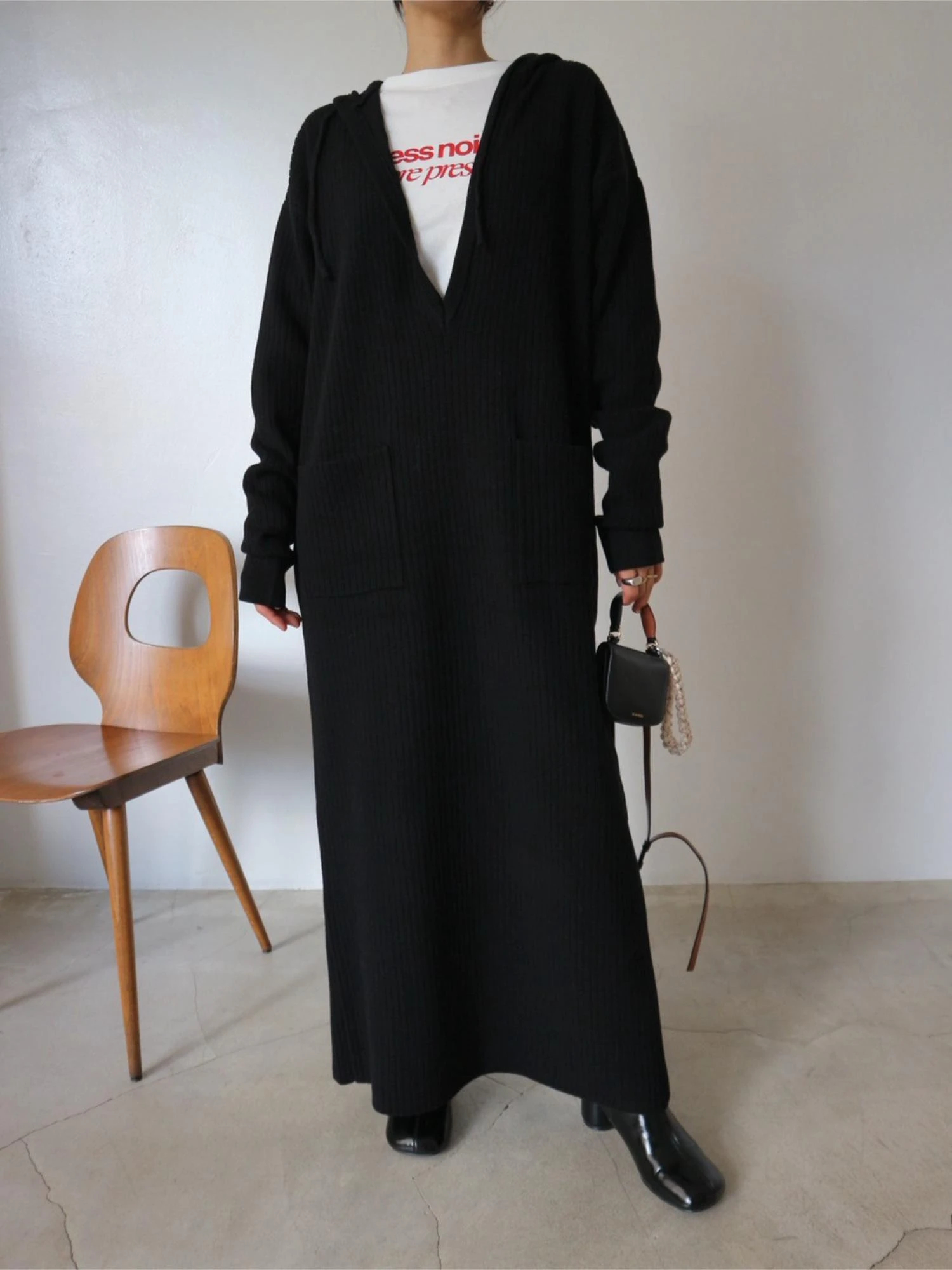 Hoodie Knit Dress / TRUNC 88（トランクエイティーエイト）の