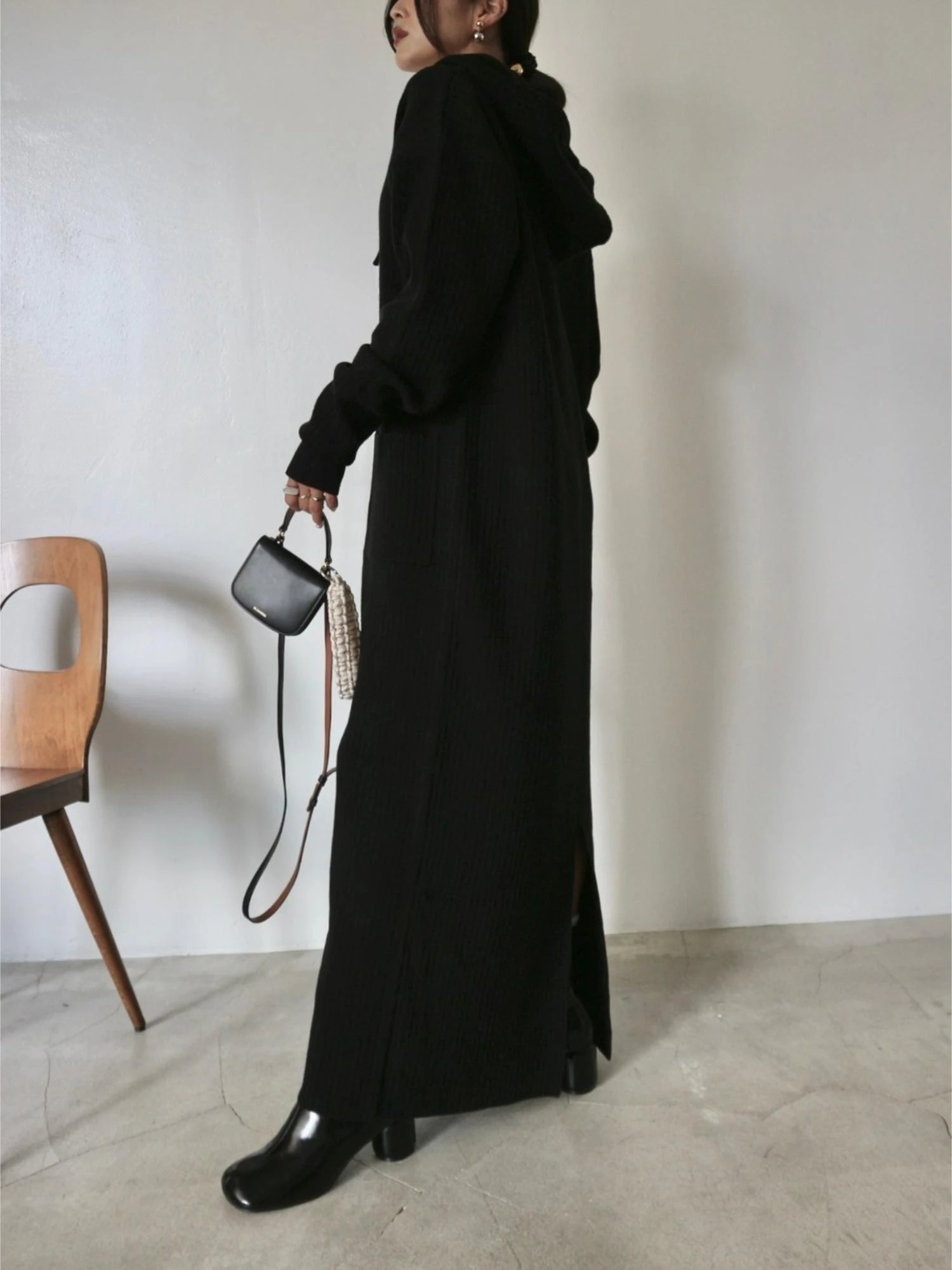 Hoodie Knit Dress / TRUNC 88（トランクエイティーエイト）の