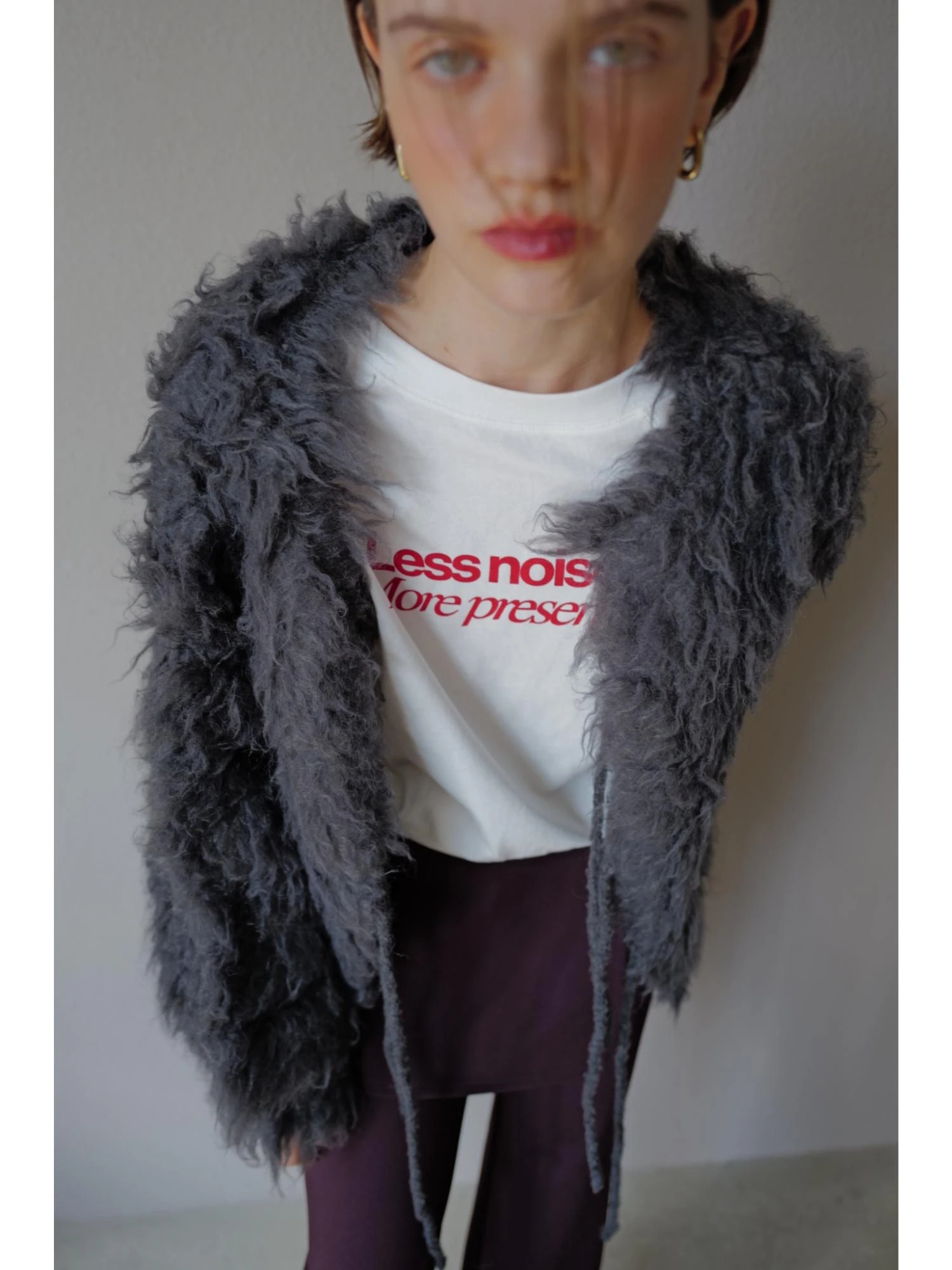 Fluffy Ribbon Cardigan / TRUNC 88（トランクエイティーエイト）の