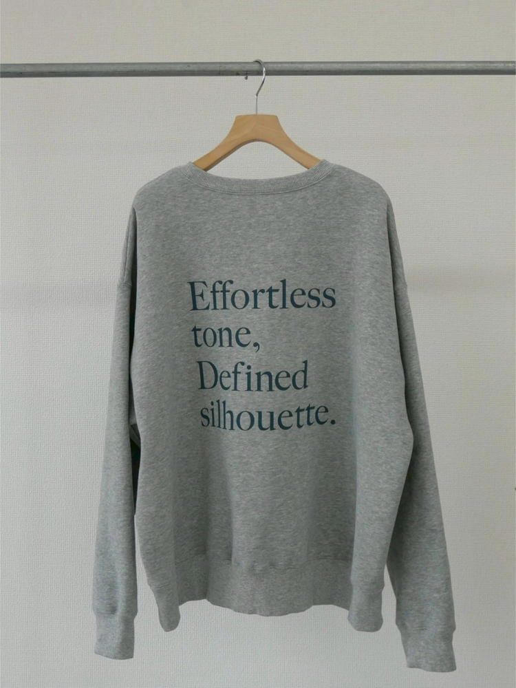 Oversized Back LOGO Sweat / TRUNC（トランク）のTシャツカットソー