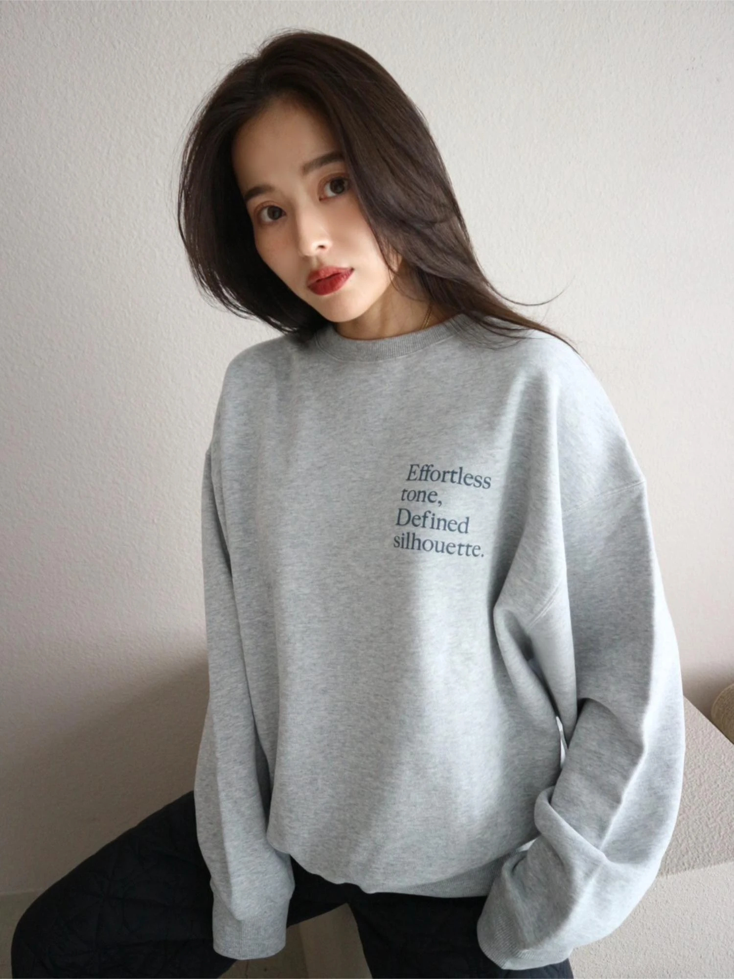 Oversized Back LOGO Sweat / TRUNC 88（トランクエイティーエイト）の
