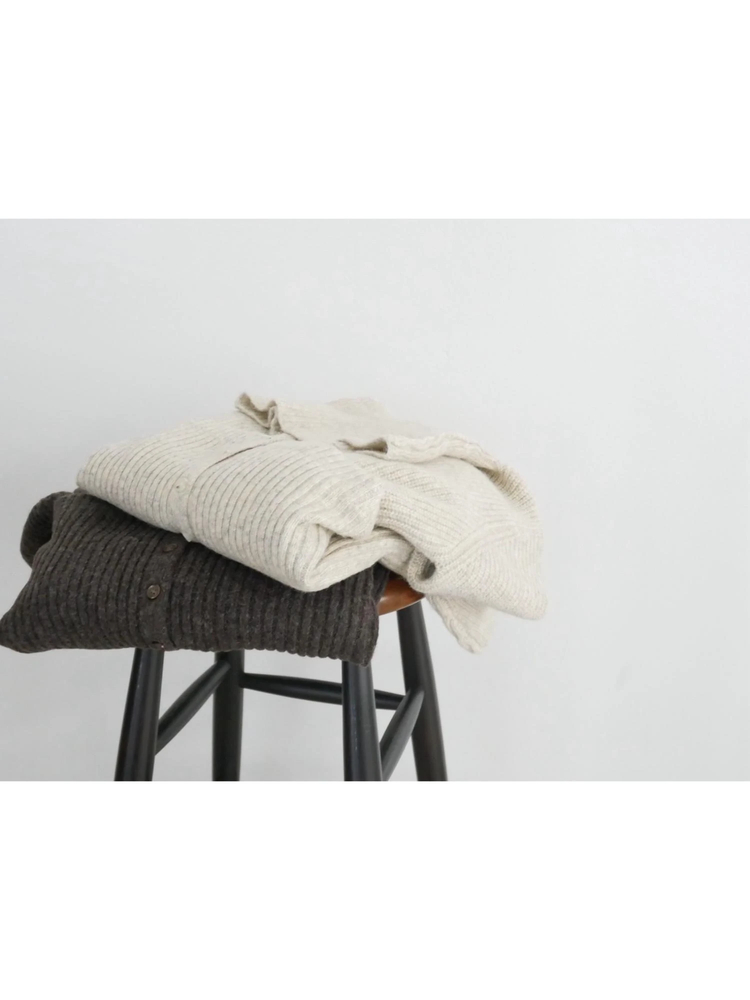 TRUNC 88(トランクエイティーエイト) |Zip Up Tunic Knit