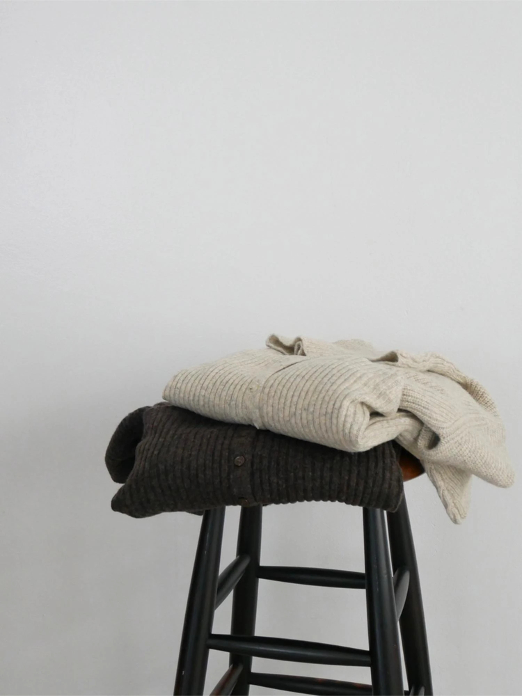 TRUNC 88(トランクエイティーエイト) |Zip Up Tunic Knit