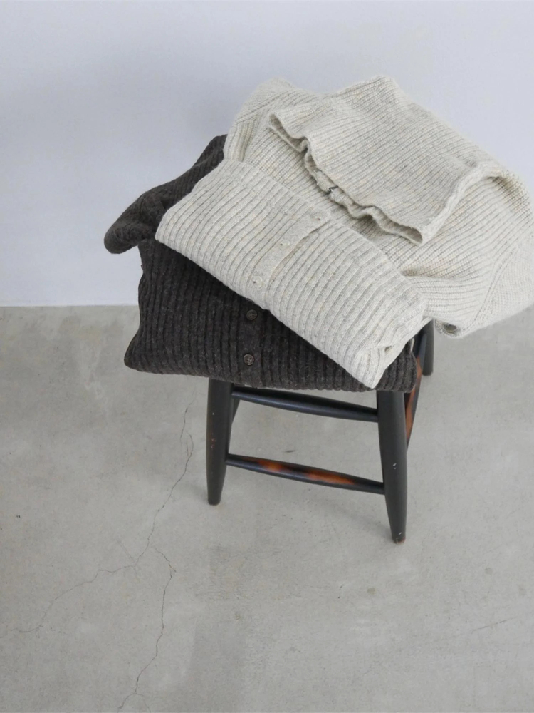 TRUNC 88(トランクエイティーエイト) |Zip Up Tunic Knit