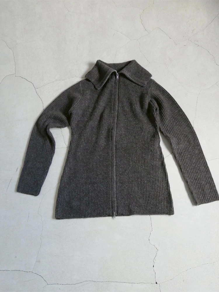 TRUNC 88(トランクエイティーエイト) |Zip Up Tunic Knit