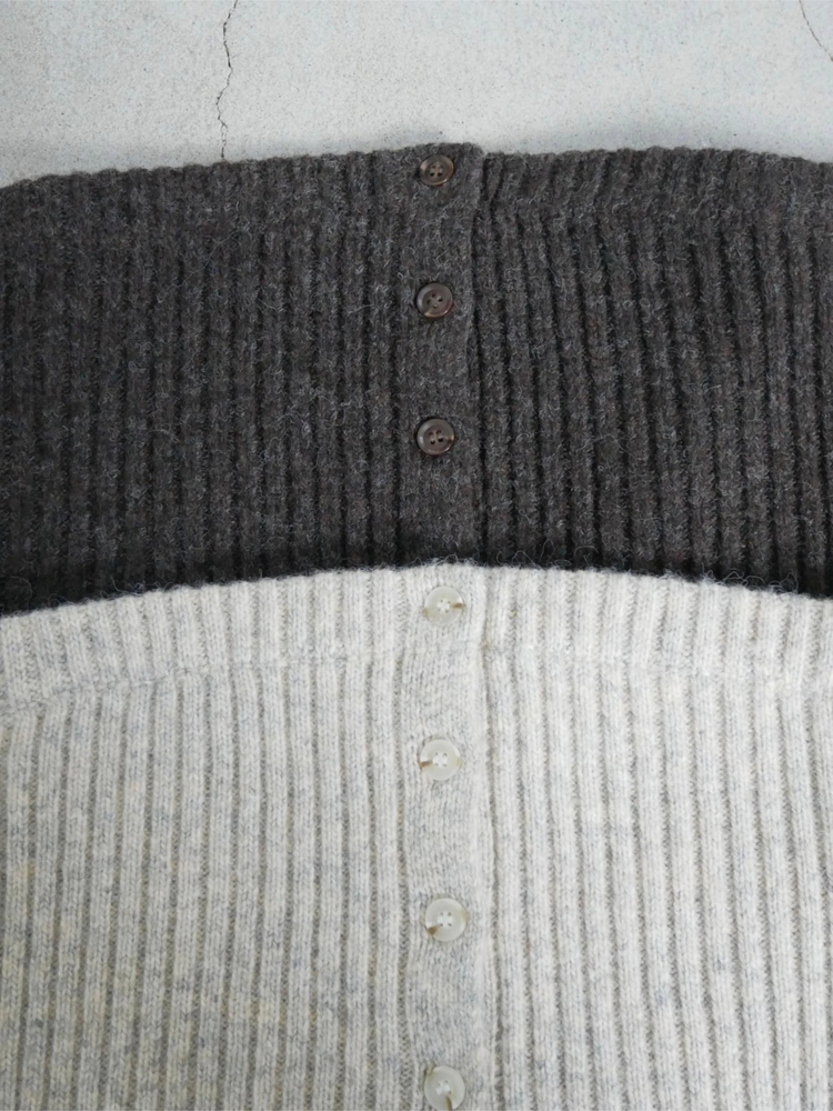 TRUNC 88(トランクエイティーエイト) |Zip Up Tunic Knit