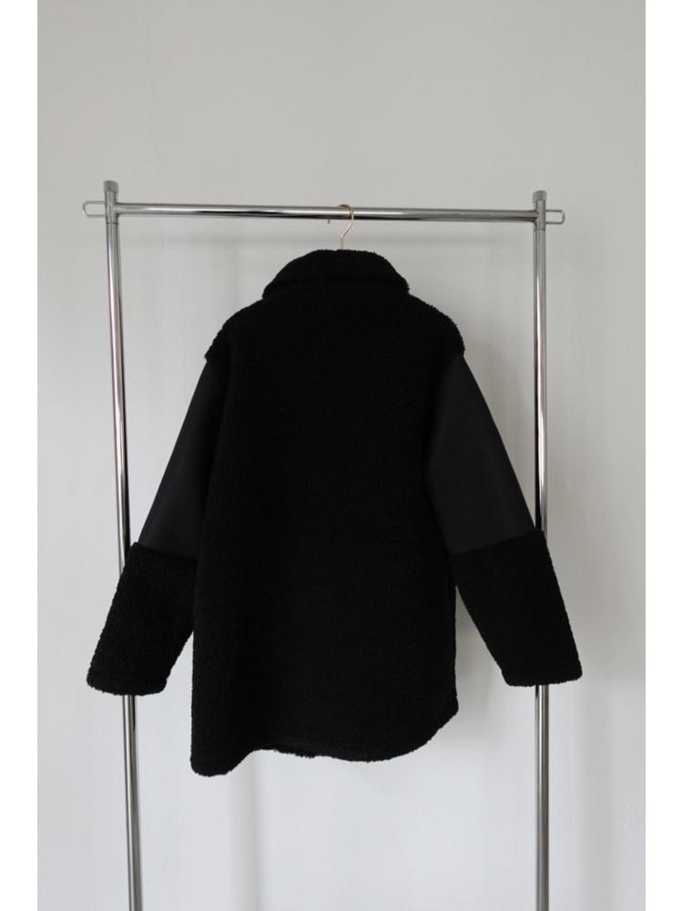 TRUNC(トランク) |エコレザーパネルボアコート